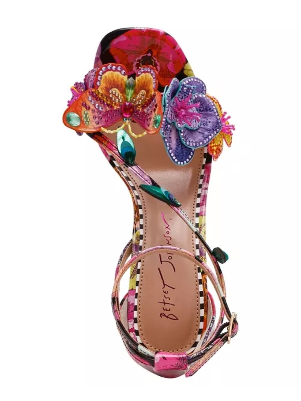🦋▪️Betsey Johnson ▪️Women's Camile Sculpted Heel Sandals - Picture 4 of 6